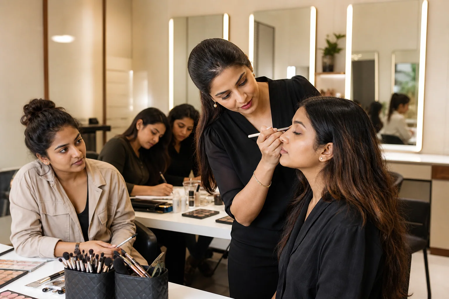 DeGLAMO Academy hands-on beauty learning